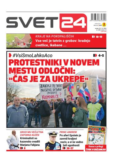 Aktualna naslovnica - svet24