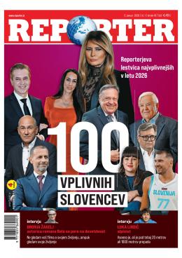 Naslovnica Reporter - št. 1
