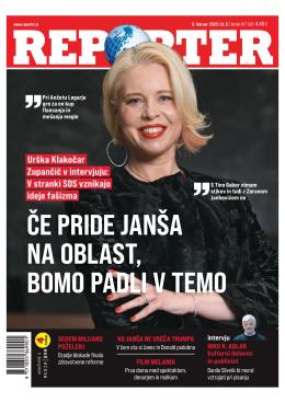 Naslovnica Reporter - št. 6