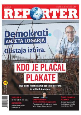 Naslovnica Reporter - št. 19