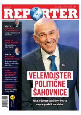 Naslovnica Reporter - št. 21