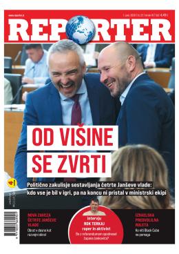 Naslovnica Reporter - št. 22