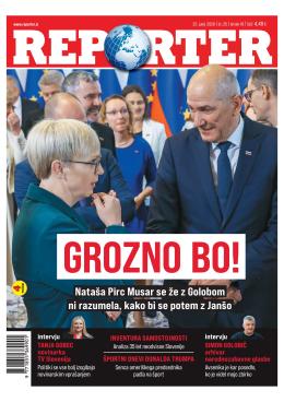 Naslovnica Reporter - št. 25