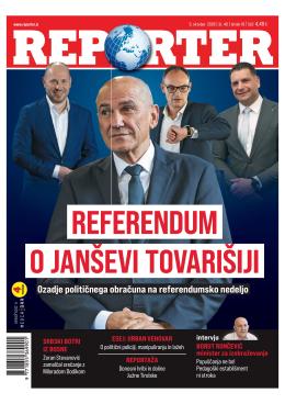 Naslovnica Reporter - št. 40
