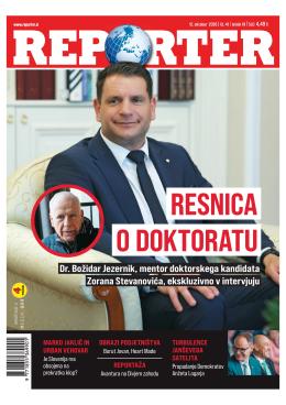 Naslovnica Reporter - št. 41