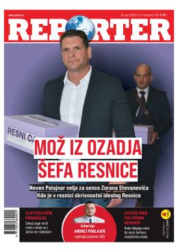 Naslovnica Reporter - št. 17